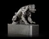 A BRONZE SCULPTURE OF A DOG, GERMANY/ITALY, LATE 18TH CENTURY