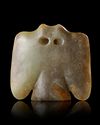 A CHINESE JADE OWL, HONGSHAN CULTURE (c. 4700–2900 BC)