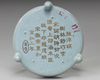 A CHINESE THREE LEGGED PLATE RU WARE WASHER, SONG DYNASTY (960-1279 AD)