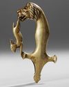 A MUGHAL SWORD HILT, INDIA, 19TH CENTURY
