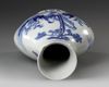 A CHINESE BLUE AND WHITE VASE, 18TH CENTURY