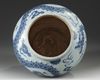 A LARGE CHINESE BLUE AND WHITE 'DRAGON' JAR, YUAN-STYLE, 19TH CENTURY