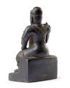 A CHINESE BRONZE MING FIGURE, MING DYNASTY (1368-1644)
