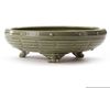 A CHINESE LONGQUAN CELADON 'EIGHT TRIGRAMS' TRIPOD CENSER, LATE YUAN/EARLY MING DYNASTY (13TH-14TH CENTURY)