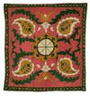EMBROIDERED TEXTILE PANEL ,UZBEKISTAN, 19TH CENTURY