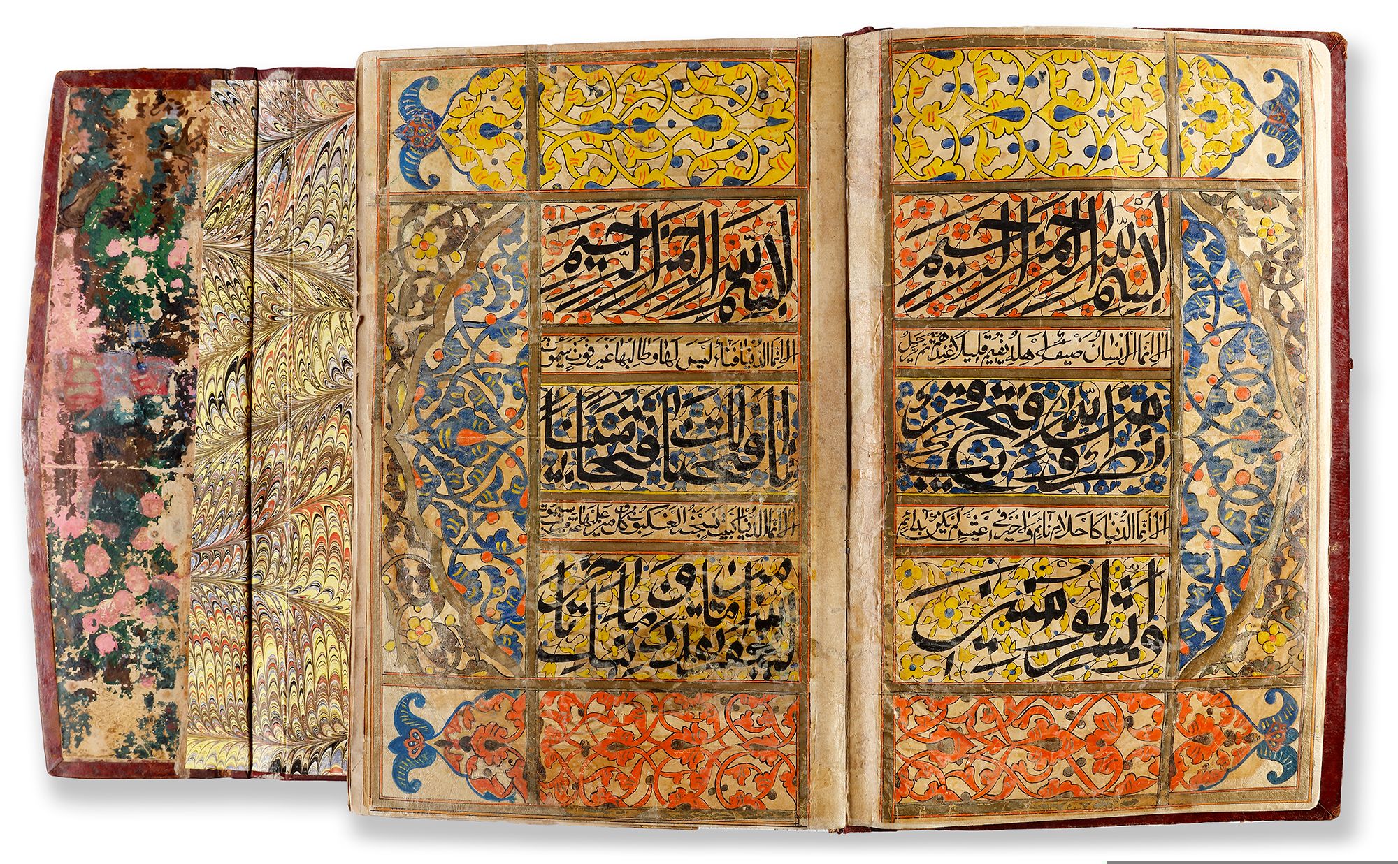 A LARGE QURAN, CENTRAL-ASIA, DAGESTAN, BY MUHHAMAD BIN KHEDR AL