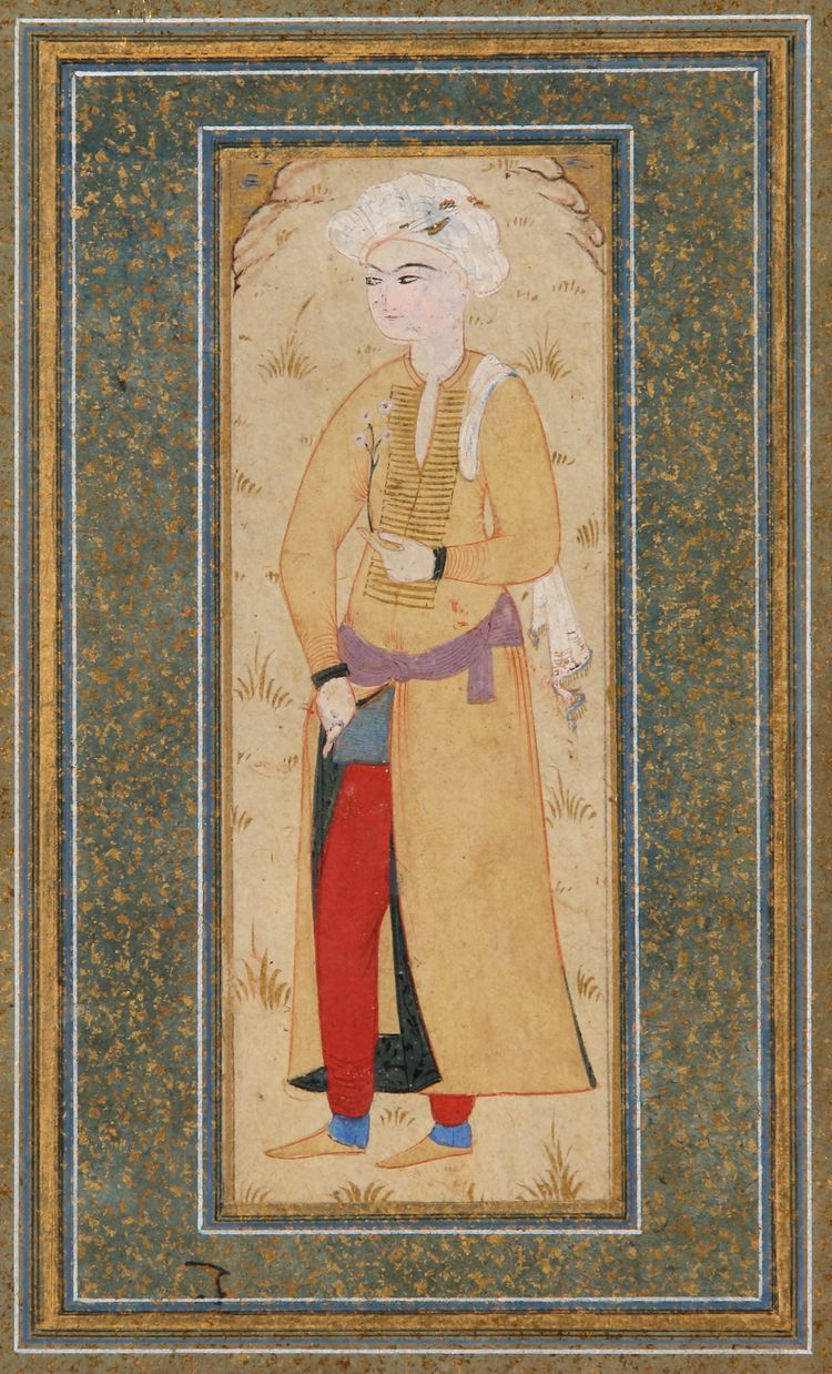 AN OTTOMAN PORTRAIT OF A HANDSOME YOUTH, TURKEY, 17TH CENTURY