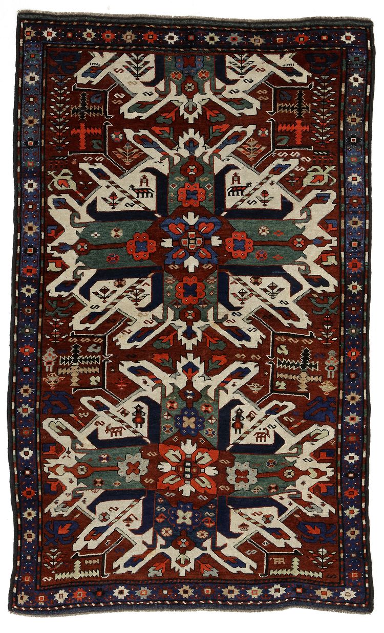AN ADLER KAZAK KARABAGH RUG