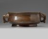 A CHINESE BRONZE CENSER, QING DYNASTY (1644-1911)