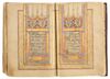 AN ILLUMINATED OTTOMAN QURAN BY ABDULLAH BIN ABUDLSALAM IN MECCA 1295 AH/1878 AD