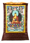 A MEDICINE BUDDHA THANGKA, TIBET, 20TH CENTURY
