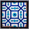 An Islamic ceramic tile Multan
