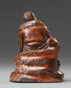 A CHINESE BAMBOO CARVING OF BUDAI, 19TH-20TH CENTURY