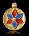 A CIRCULAR GOLD PENDANT PHOENICIAN,  5TH TO 4TH CENTURY BC
