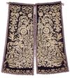 A PAIR OF OTTOMAN EMBROIDERED HANGING PANELS, 19TH CENTURY