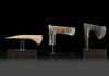 A GROUP OF WESTERN ASIATIC BRONZE AXE HEADS, CIRCA 3RD-2ND MILLENNIUM B.C.