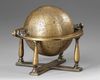 AN INDO-PERSIAN BRASS EASTERN ISLAMIC CELESTIAL GLOBE, 19TH CENTURY