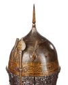 A SAVAFID GOLD-OVERLAID STEEL HELMET, PERSIA, 17TH CENTURY