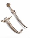 A SILVER DAGGER, MOROCCO, 19TH CENTURY