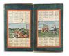 AN ILLUSTRATED CONCERTINA ALBUM FROM FERDOWSI’S SHAHNAMEH, PERSIA QAJAR,18TH CENTURY