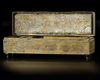 A Mamluk silver-inlaid brass pen case