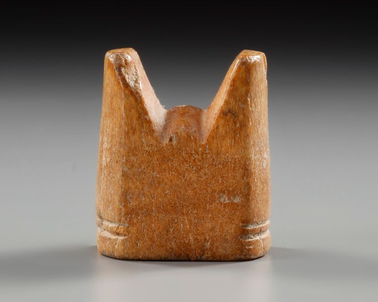 A NISHAPUR IVORY PIECE, PERSIA, 9TH-12TH CENTURY