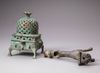 A PERSIAN BRONZE INCENSE BURNER, PERSIA 12TH CENTURY