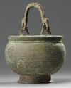 An Islamic bronze Seljuq bucket