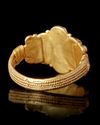 A PHOENICIAN GOLD RING, 5TH TO 4TH CENTURY BC