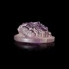 AN AMETHYST CAMEO OF MEDUSA, PROBABLY 18TH CENTURY AD