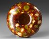 A CHINESE SANCAI GLAZED WATERPOT, TANG DYNASTY (618-907)
