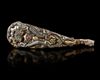 A GILT-BRONZE BELT HOOK, HAN DYNASTY (206 BC-220 AD)
