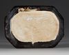 A CHINESE CIZHOU-TYPE BLACK-GLAZED INCISED TRAY, SONG DYNASTY (960-1279)