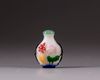 A Chinese Peking glass snuff bottle