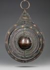 A COPPER ARMILLARY SPHERE, 19TH-20TH CENTURY