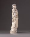 An ivory carving of a Shou-lao figure