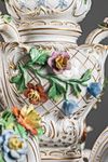 A DRESDEN PORCELAIN CHANDELIER, LOUIS XV STYLE