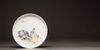 AN OTTOMAN IZNIK POTTERY DISH