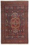 AN ANTIQUE BIDJAR RUG WITH TREE OF LIFE DESIGN, 19TH CENTURY