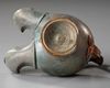 A ROMAN BRONZE OIL LAMP WITH DUCK HEAD, CIRCA 1ST-2ND CENTURY A.D.