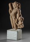 A NORTH-INDIAN SANDSTONE CARVING OF SHIVA, 10TH-11TH CENTURY