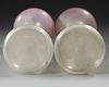 A PAIR OF FRENCH MAT GLASS VASES, 19TH CENTURY