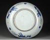 A CHINESE BLUE AND WHITE CHARGER,  JIAJING PERIOD  (1522 - 1566)
