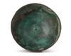 A SILVER-INLAID BRONZE FOOTED BOWL, PERSIA KHORASSAN, 12TH-13TH CENTURY