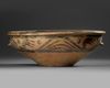 A CHINESE NEOLITHIC MAJIAYAO CULTURE POTTERY BOWL, NEOLITHIC PERIOD, BANSHAN CULTURE GANSU PROVINCE, 3RD CENTURY OR LATER