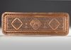 A PERSIAN ENGRAVED RED COPPER TRAY, 20TH CENTURY