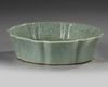 A Chinese Guan-style foliate washer