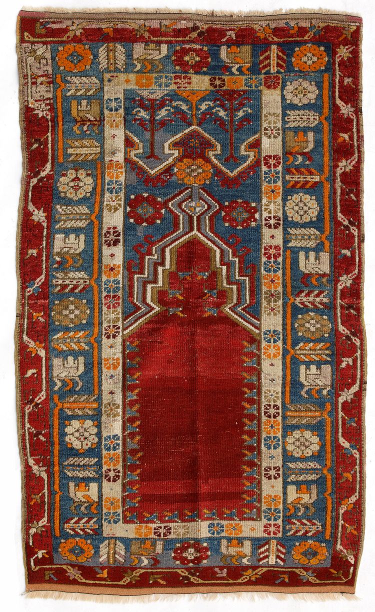 A KONYA LADIK PRAYER RUG, CIRCA 1920