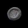 AN ABBASID GLASS WEIGHT OF DOUBLE DIRHAM, BAGHDAD AL-NASIR LI-DIN ALLAH, 576-622 AH/1180-1225 AD