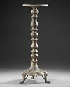 A KHORASAN COMPOSITE BRONZE LAMP STAND, PERSIA, 12TH CENTURY